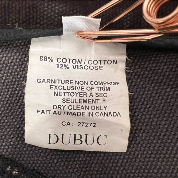 Vintage Philippe Dubuc Canada Made Tapered Structured Trousers Pants 30 x 33 - Picture 11 of 15